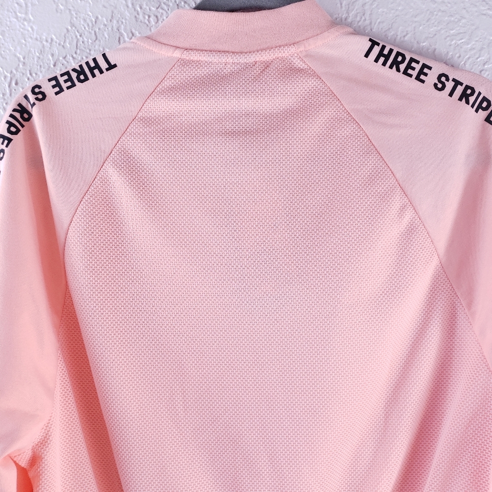 ADIDAS Bomber Jacket | Three Stripes Hazel Coral S - Picture 10 of 12